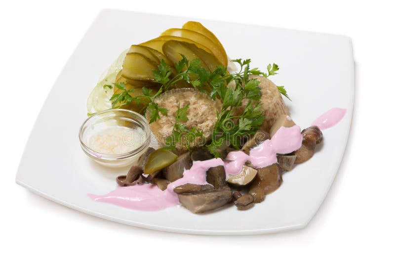 vlees voorgerecht koud