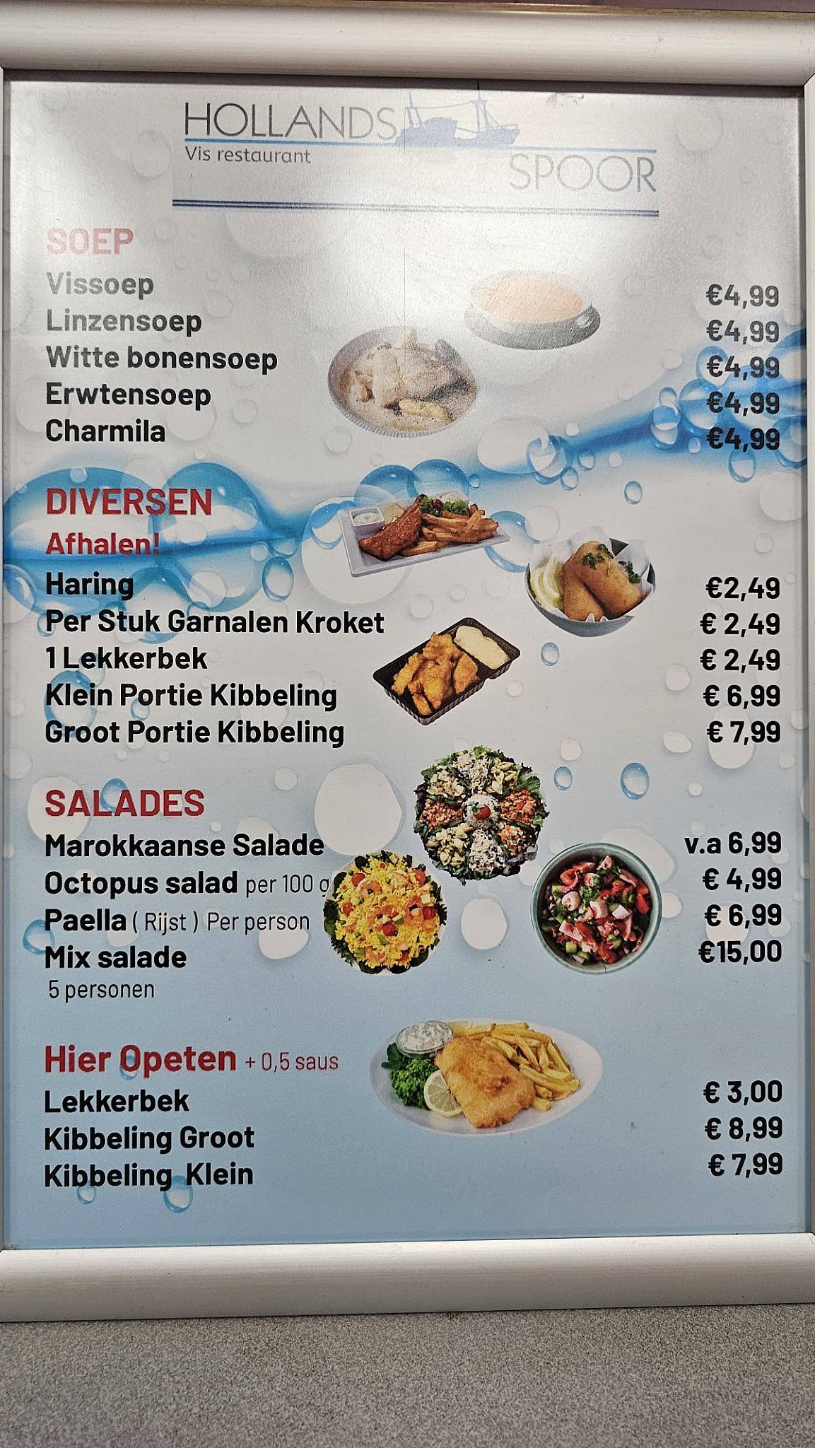 visrestaurant hollands spoor