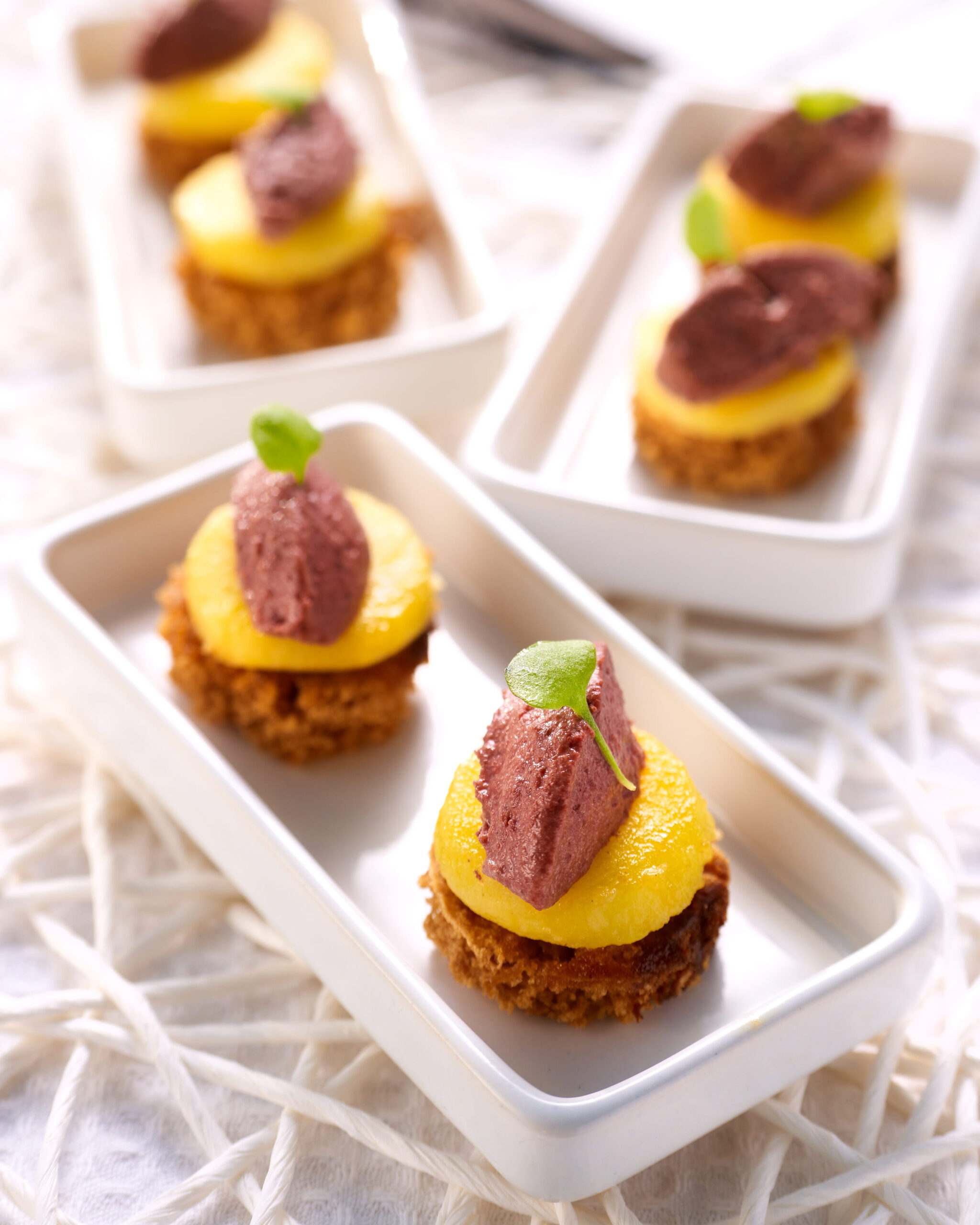 koud voorgerecht met paté