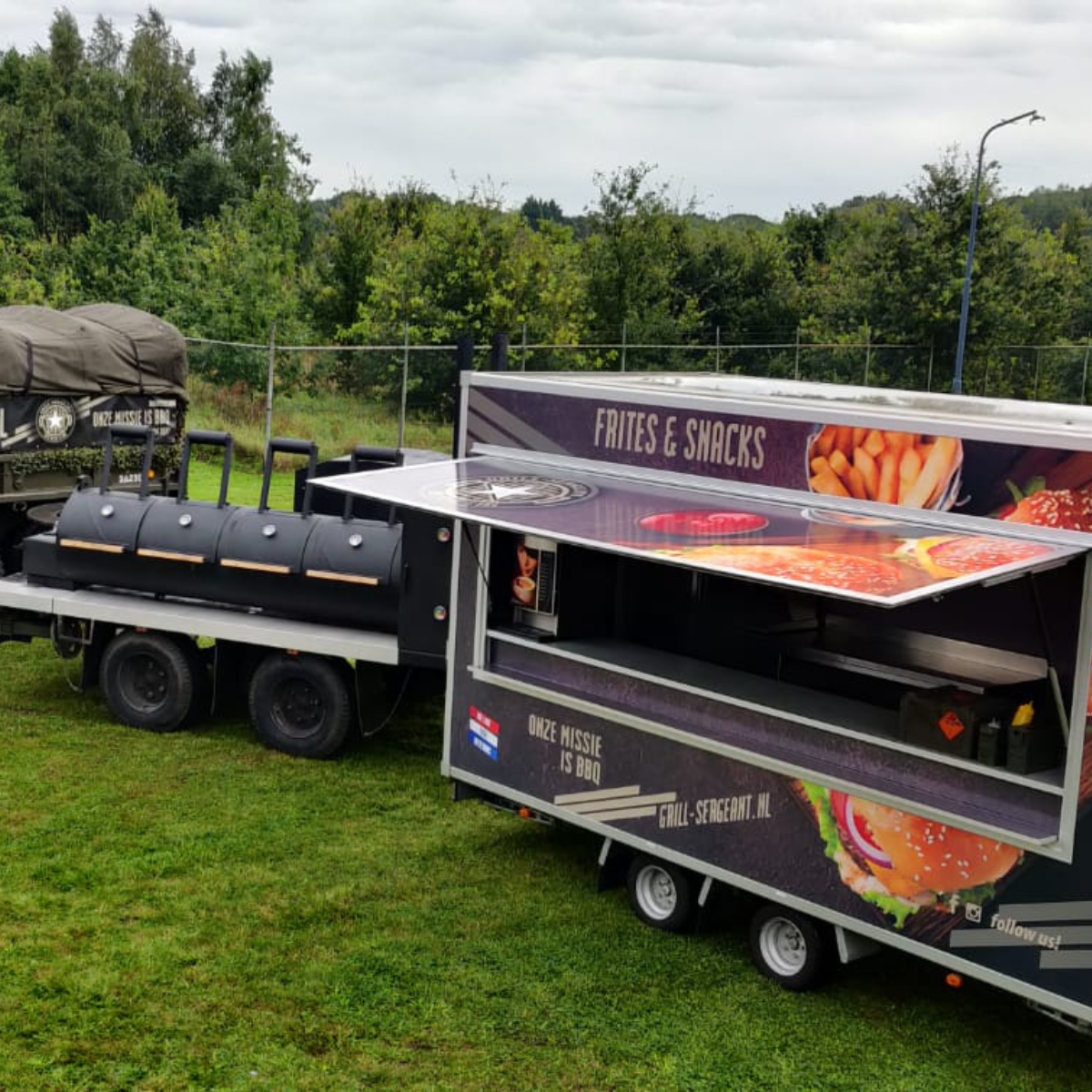frietkraam huren 30 personen